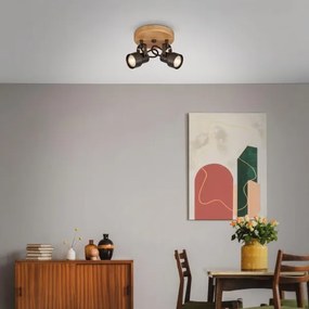 Spot LED Briloner 2872-025R SPOTLIGHT 2xGU10/5W/230V maro