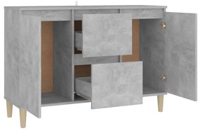 Servantă, gri beton, 103,5x35x70 cm, pal