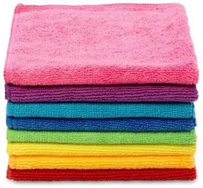 Lavete Vileda Colors din microfibre,  8 buc