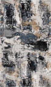 Covor Modern Living, Dormitor Dreptunghiular Ovidiu 2342B Antracit (Alege dimensiunea: 80 x 150)