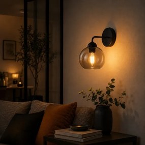 Aplică OSMO 1xE27/60W/230V negru