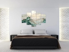 Tablou - Abstracție Marină 3D (150x105 cm)