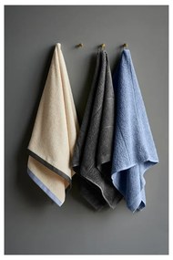 Prosop gri închis din bumbac din frotir 50x100 cm Line – Södahl