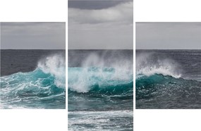Tablou - Valuri pe ocean (90x60 cm)