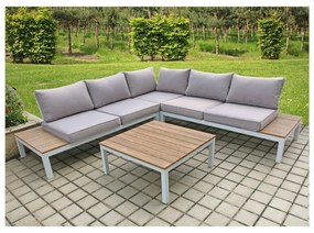 Set de grădină cu măsuță de cafea și colțar Valentina - Garden Pleasure