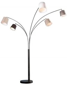 Lampadar, lampa de podea cu 5 surse de lumina Levels