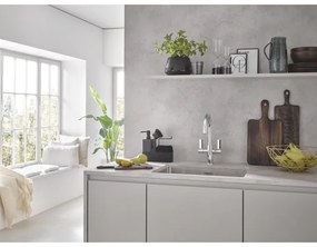 GROHE 31574SD1 - Chiuvetă de bucătărie K700U 550 x 450 mm din oțel inoxidabil