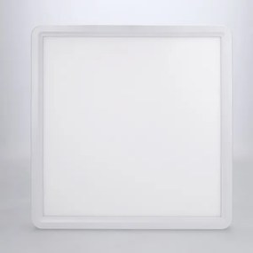 BRILAGI - Plafonieră LED reglabilă ESTELA SQUARE, 36 W, 230 V, 31 x 31 cm, alb + telecomandă
