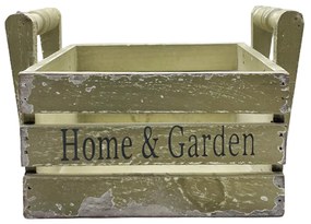 Set 2 Cosuri depozitare VINTAGE HOME, Lemn