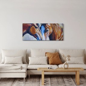 Tablou - Caii îndrăgostiți (120x50 cm)