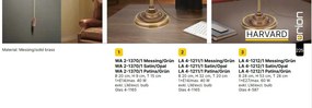 Veioza/Lampa de masa stil clasic HARVARD H-53cm alama/verde