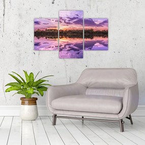 Tablou cu cerul violet (90x60 cm)