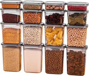 Recipiente 16 buc. pentru alimente Fresco – Hermia