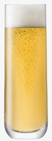 Pahare înalte Borough, 420 ml, transparente, set 4 buc - LSA International