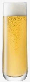 Pahare înalte Borough, 420 ml, transparente, set 4 buc - LSA International