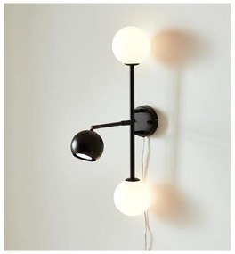 Aplică Markslöjd Beside, înălțime 60 cm, negru