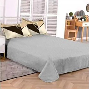 Lenjerie de pat 2 persoane, bumbac finet, 6 piese, 2 fete, SP794