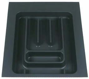 Organizator tacâmuri în sertare Elletipi UPPO 45 cm, negru, 45 cm