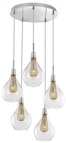 Lustra design modern 37cm Filo 5L NVL-1500202805