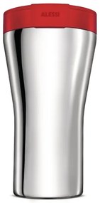 Cană termică de călătorie BR, roșie, diametru 9.5 cm - Alessi