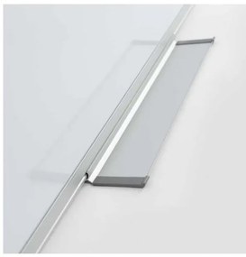 Tablă magnetică suspendată Eurosupplies 90 x 60 cm, alb
