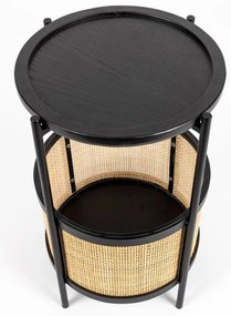 Măsuță auxiliară rotundă ø 30 cm Makoto – White Label