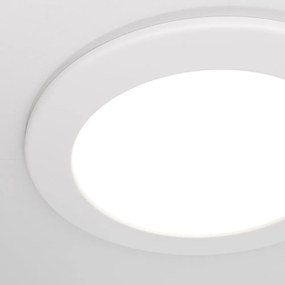 Spot LED incastrabil design modern IP44 Stockton alb 17cm