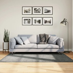 vidaXL Covor pufos &quot;PAMPLONA&quot; cu fire înalte, verde modern, 120x170 cm