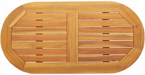 vidaXL Placă de masă Ulei Natural 90 x 45 x 2 cm Lemn Solid de Acacia