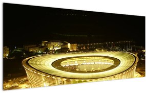 Tablou - stadion de fotbal (120x50 cm)