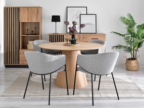 Scaun Chad (gri + negru). 1111008