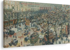 Tablou - Camille Pissarro, Boulevard des Italiens, Morning, Sunlight, reproducere (90x60 cm)