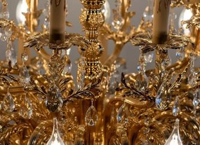 Candelabru 24 brate LUX cu cristale Scholer, Nur