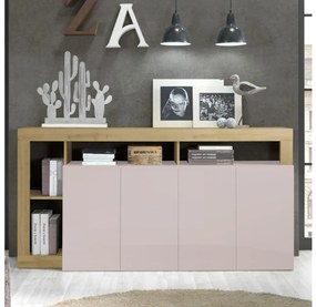 Comodă LENOR, cașmir/maro