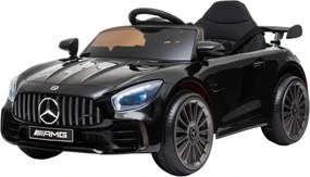 Masinuta Electrica cu acumulator pentru copii NOVOKIDS™ Mercedes AMG GTR , Roti din Cauciuc EVA, 3-8 ani , usi cu deschidere , Baterie12V, 2 Viteze,