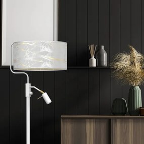 Lampadar SENSO 1xE27/40W/230V + 1xGU10/7W alb