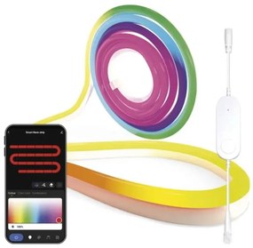 Bandă RGBIC LED dimabilă GoSmart LED/24W/230V 3 m Wi-Fi Tuya