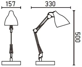 Veioza,Lampa Birou reglabila Gru 51916