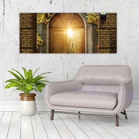 Tablou - Poarta din pădure (120x50 cm)