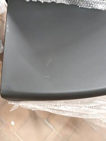 OFERTA Scaun negru din plastic PAGI calitatea a II-a