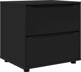 vidaXL Dulap de depozitare Negru 60 x 48 x 57 cm Lemn compozit