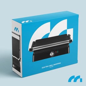 Grătar electric și aparat de făcut sandvișuri MALTEC SM3000W 2200W