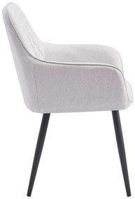 Fotoliu design Oskarsi (Gri deschis+ Negru) . 1097106