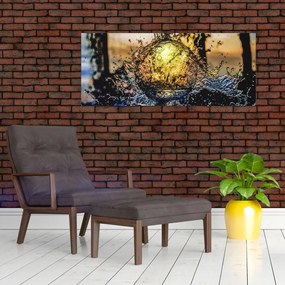 Tablou cu apa (120x50 cm)