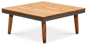 Canapea de grădină cu structură din lemn de acacia gri Lustio - Bonami Selection