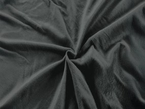 Cearsaf Cocolino microplus cu elastic NOLVIA 90x200 cm grafit