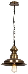 Lustră suspendată pe cablu SIVANI, 1xE27/40W/230V, bronz