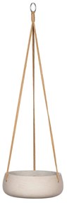 Jardinieră suspendată Eileen, gri antic, dimensiuni multiple - ghivece ceramice Mărime: S - v. 9 cm, ⌀ 24 cm