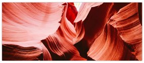 Tablou - Roci roșii (120x50 cm)