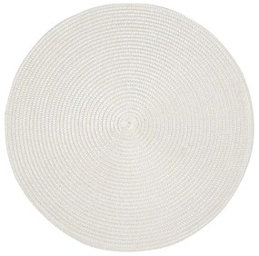 Suport de farfurie Altom Straw alb, diametru 38 cm, set de 4 buc.